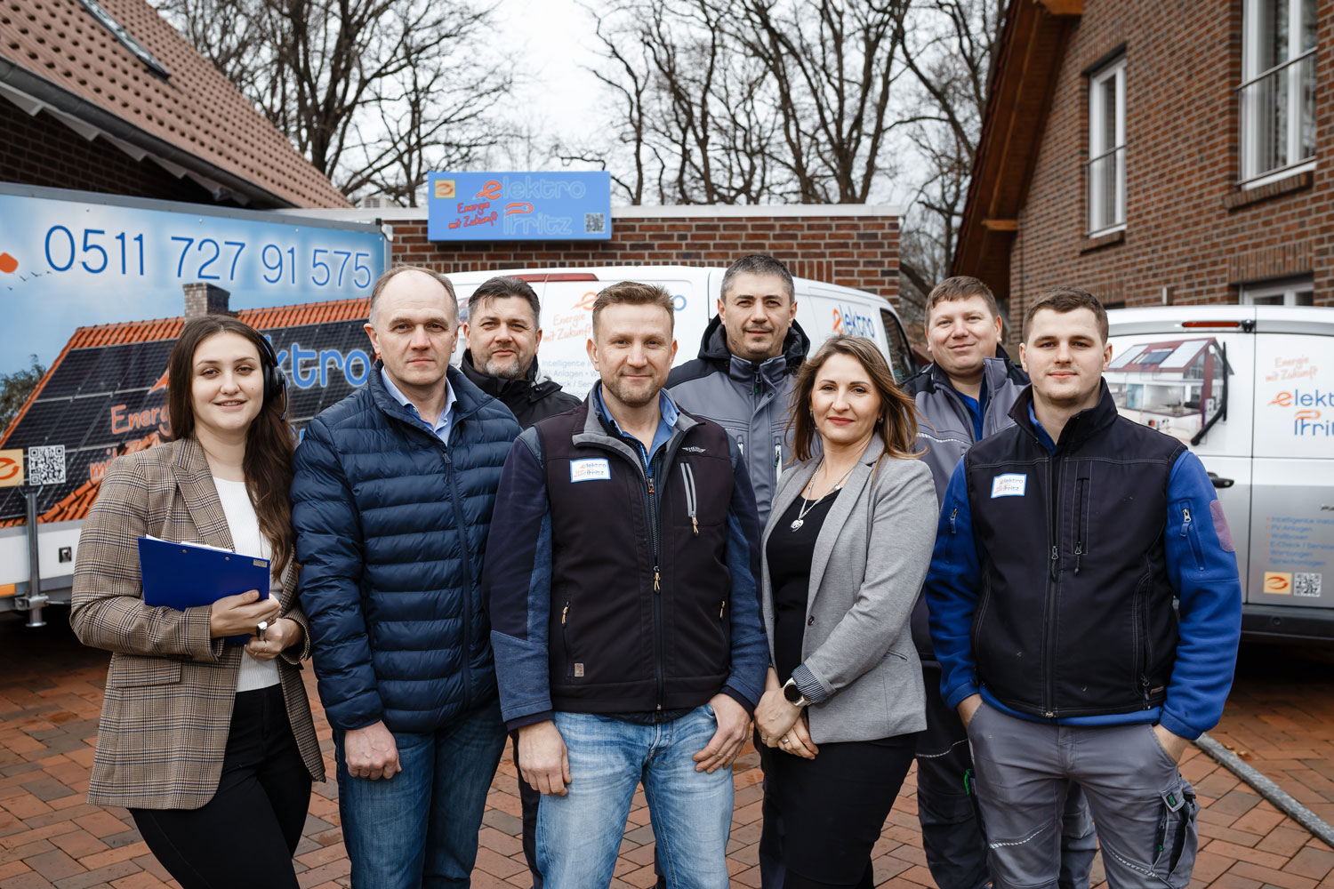 Teamfoto Elektro Fritz